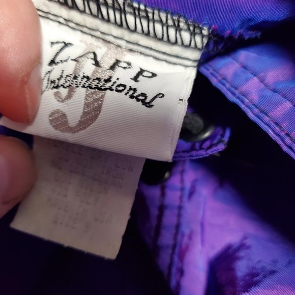 Purple Swim Shorts Size‎ 9 Shorts Zapp International A280 - Picture 5 of 5